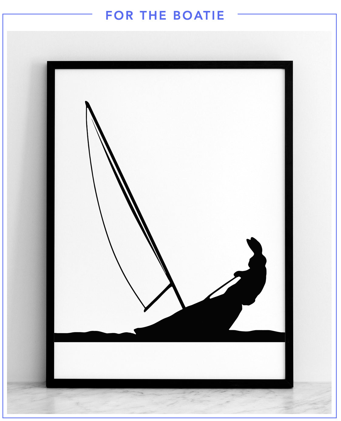 Sailing Rabbit Print