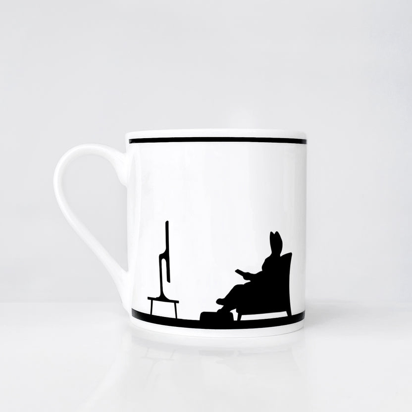 Rabbit Mugs | Hand Decorated Fine China Mugs | HAM