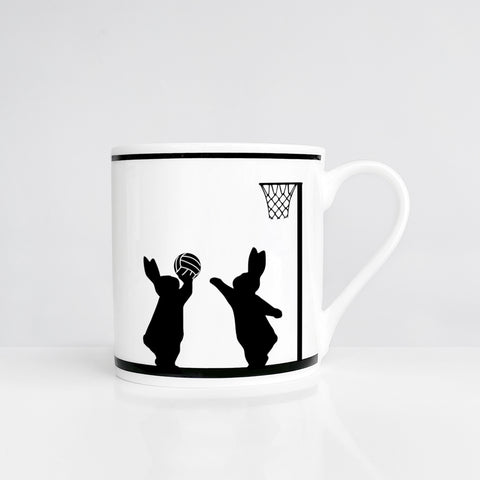 Netball Rabbit Mug