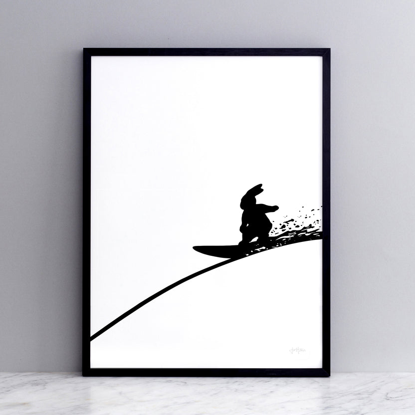 Rabbit Prints | Rabbit Wall Art on Handmade Screen Prints | HAM