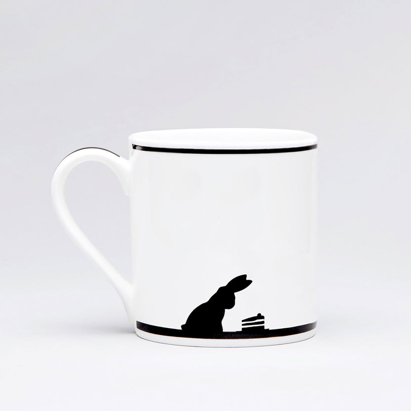 Rabbit Mugs | Hand Decorated Fine China Mugs | HAM