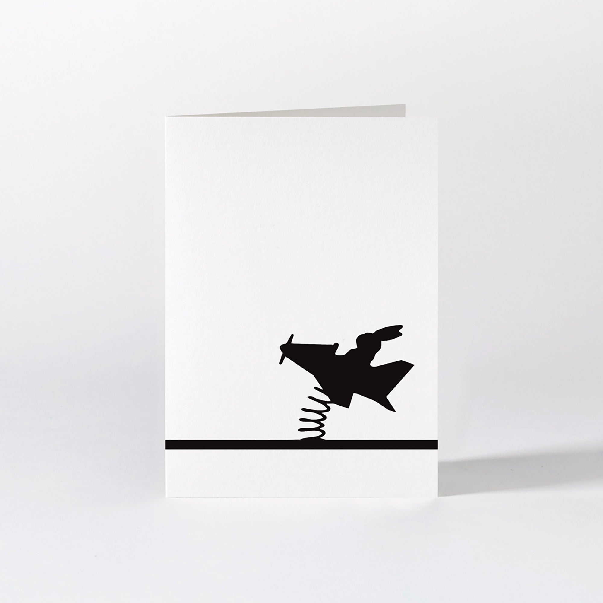 Flying Rabbit Card