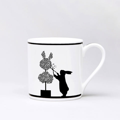 Gardening Rabbit Mug
