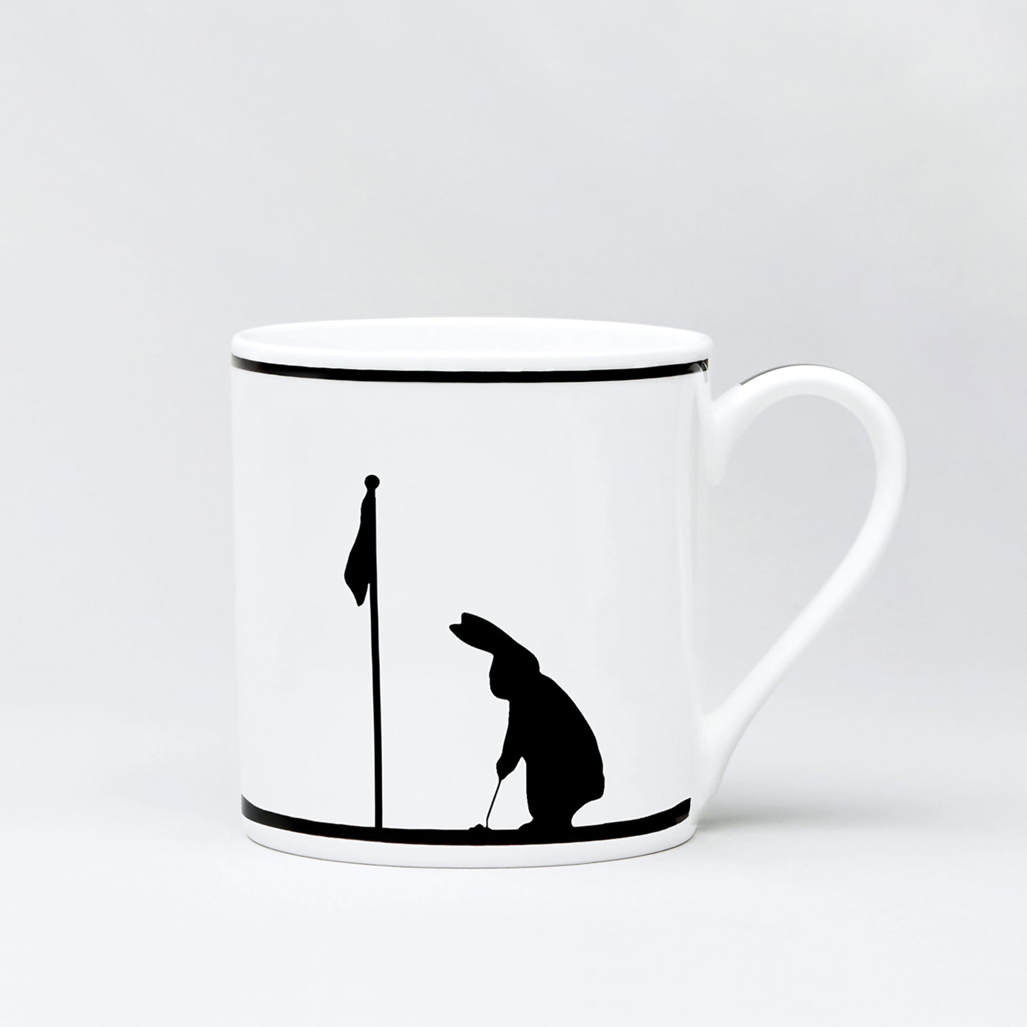 Golfing Rabbit Mug