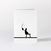 Reflective Rabbit Card