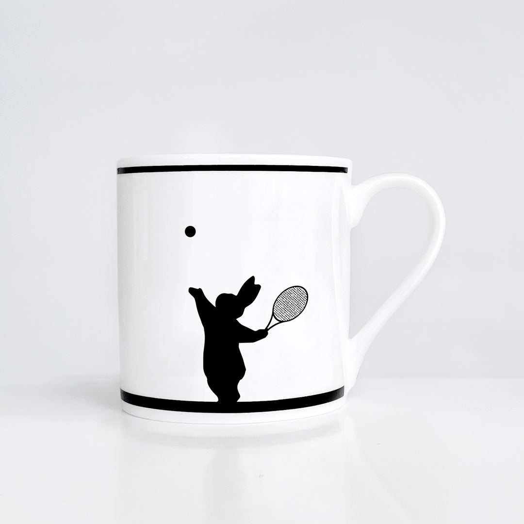 Tennis Rabbit Mug
