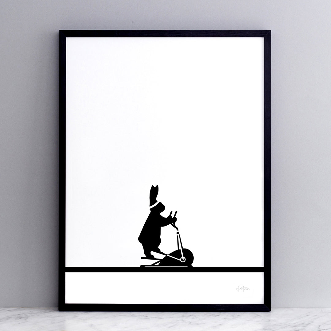 Cross Trainer Rabbit Print