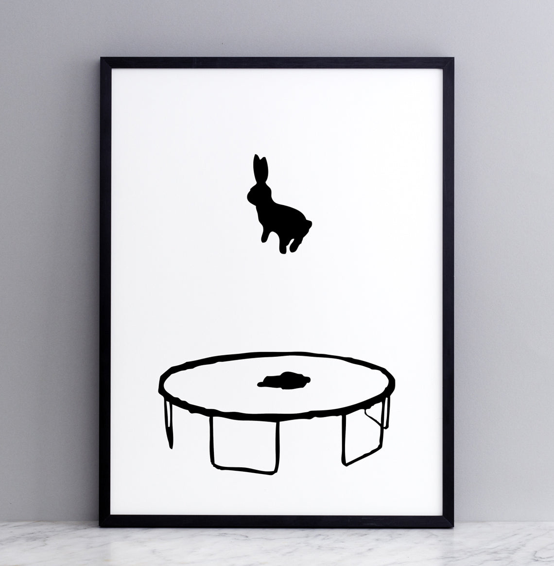 Bouncing Rabbit Print